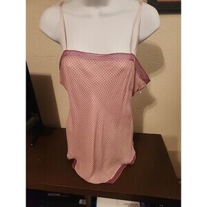 Gap Maternity M Pink Purple Tank Top Side Zip Zipper Nursing Pregnancy Shirt